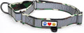 Camouflage Green Reflective Martingale Dog Collar, Medium