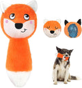 Squeaky Dog Toys for Aggressive Chewers, 3 in 1, Tough Dog Ball